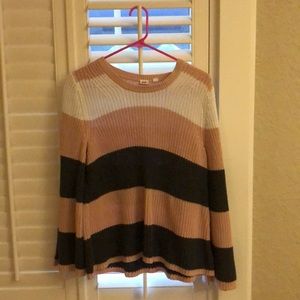 GAP striped sweater size medium